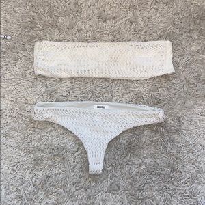 Brandy Melville crochet swimsuit size small